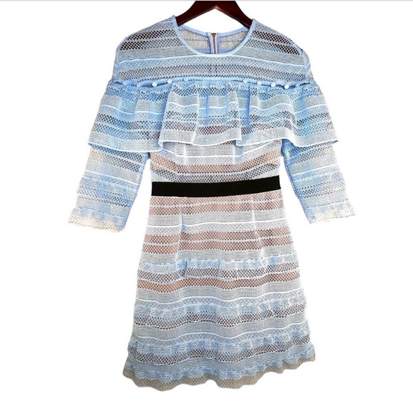 Gorgeous Self Portrait Cocktail Dress. - Picture 4 of 4